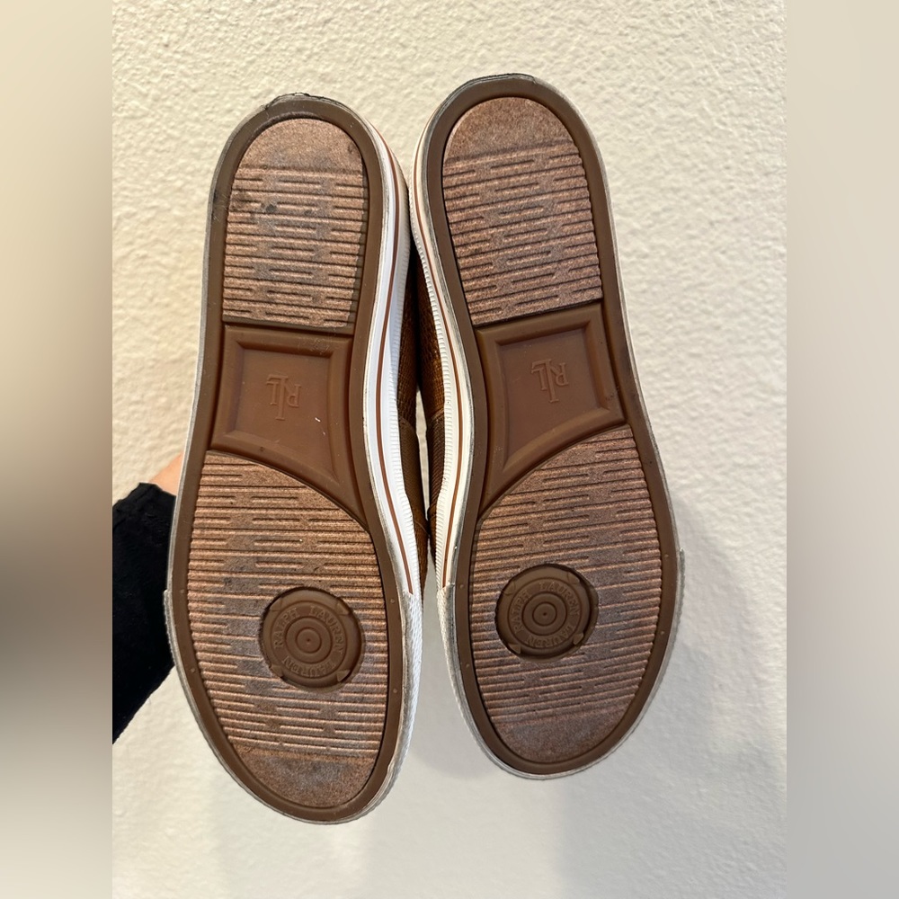 Ralph Lauren Woman Shoes Brown Size 7.5 - Picture 4 of 7